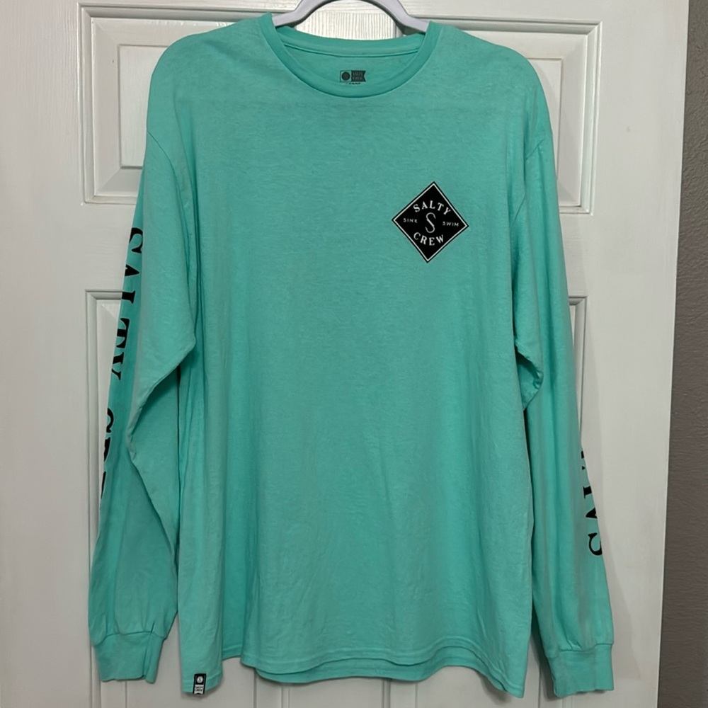Mens Salty Crew long sleeve T-shirts